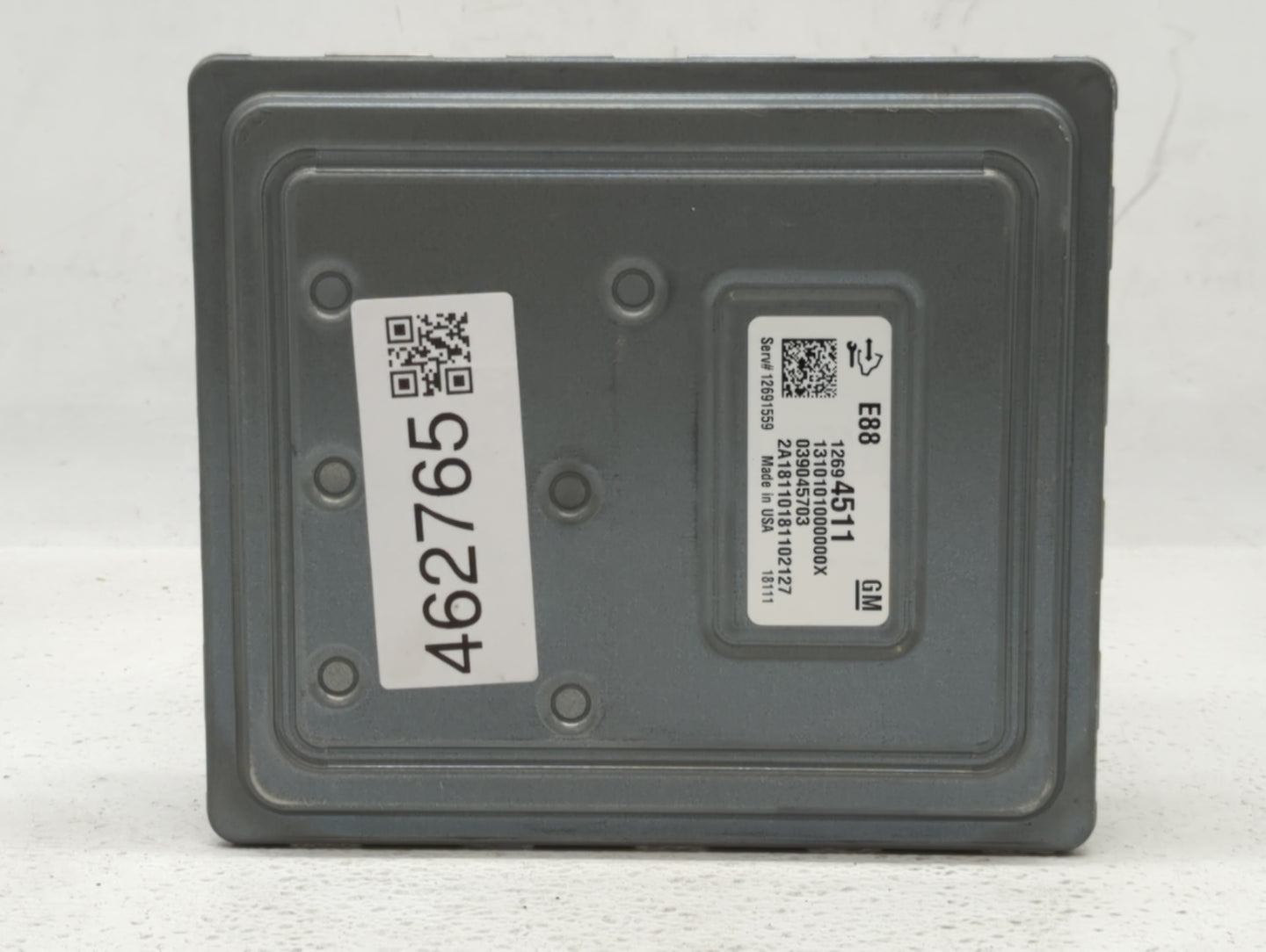 2018-2019 Chevrolet Malibu PCM Engine Control Computer ECU ECM PCU OEM P/N:12691559 12694511, 12680194 Fits Fits 2018 2019 O