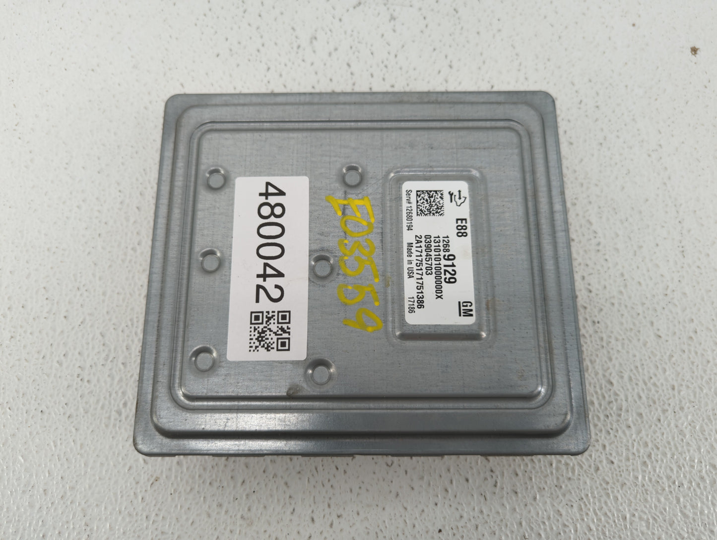 2018-2019 Chevrolet Malibu PCM Engine Control Computer ECU ECM PCU OEM P/N:12699666 12689129, 12697426 Fits Fits 2018 2019 O