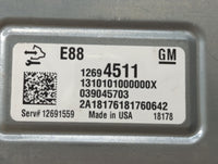 2018-2019 Chevrolet Malibu PCM Engine Control Computer ECU ECM PCU OEM P/N:12691559 12694511 Fits Fits 2018 2019 OEM Used Au