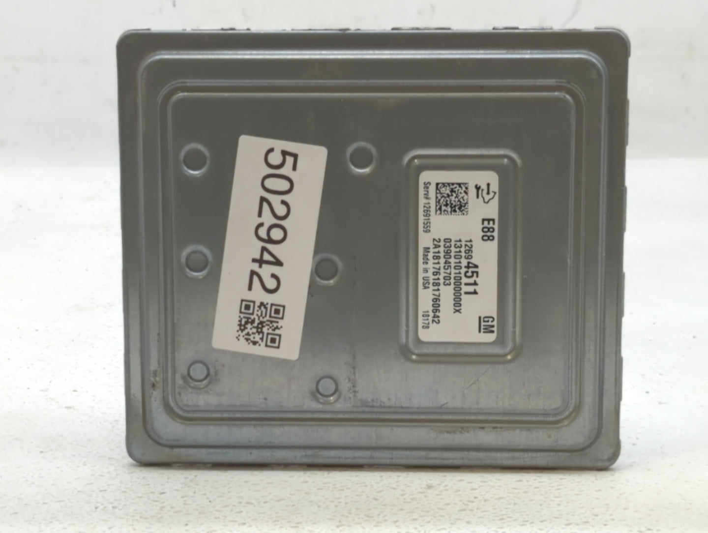 2018-2019 Chevrolet Malibu PCM Engine Control Computer ECU ECM PCU OEM P/N:12691559 12694511 Fits Fits 2018 2019 OEM Used Au