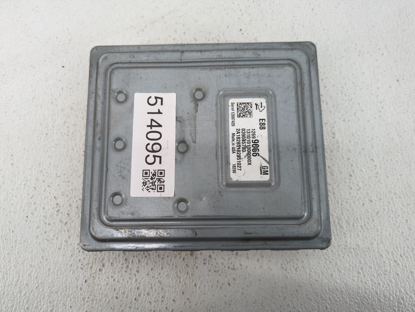 2018-2019 Chevrolet Malibu PCM Engine Control Computer ECU ECM PCU OEM P/N:12697426 12699666, 12680194 Fits Fits 2018 2019 O