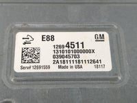 2018-2019 Chevrolet Malibu PCM Engine Control Computer ECU ECM PCU OEM P/N:12691559 12694511 Fits Fits 2018 2019 OEM Used Au