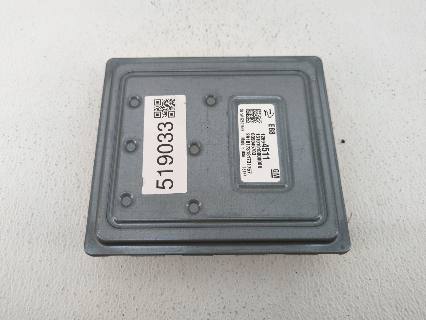 2018-2019 Chevrolet Malibu PCM Engine Control Computer ECU ECM PCU OEM P/N:12691559 12694511 Fits Fits 2018 2019 OEM Used Au