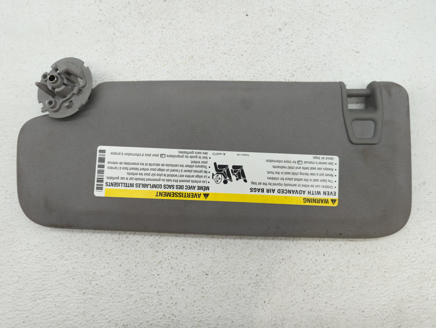 2016-2021 Chevrolet Malibu Sun Visor Shade Replacement Passenger Right Mirror Fits Fits 2016 2017 2018 2019 2020 2021 OEM Us