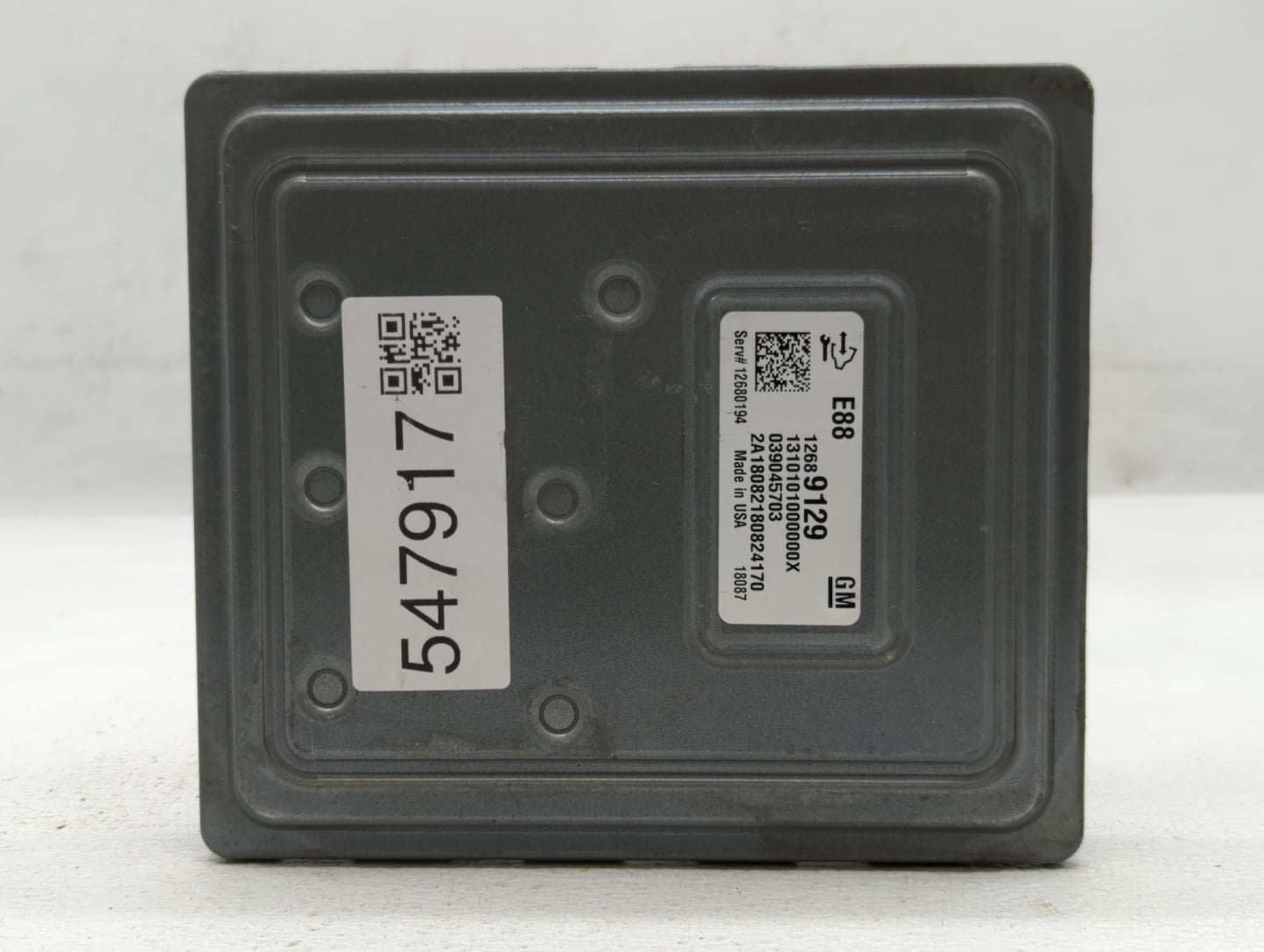 2018-2019 Chevrolet Malibu PCM Engine Control Computer ECU ECM PCU OEM P/N:12691559 12699666, 12697426 Fits Fits 2018 2019 O