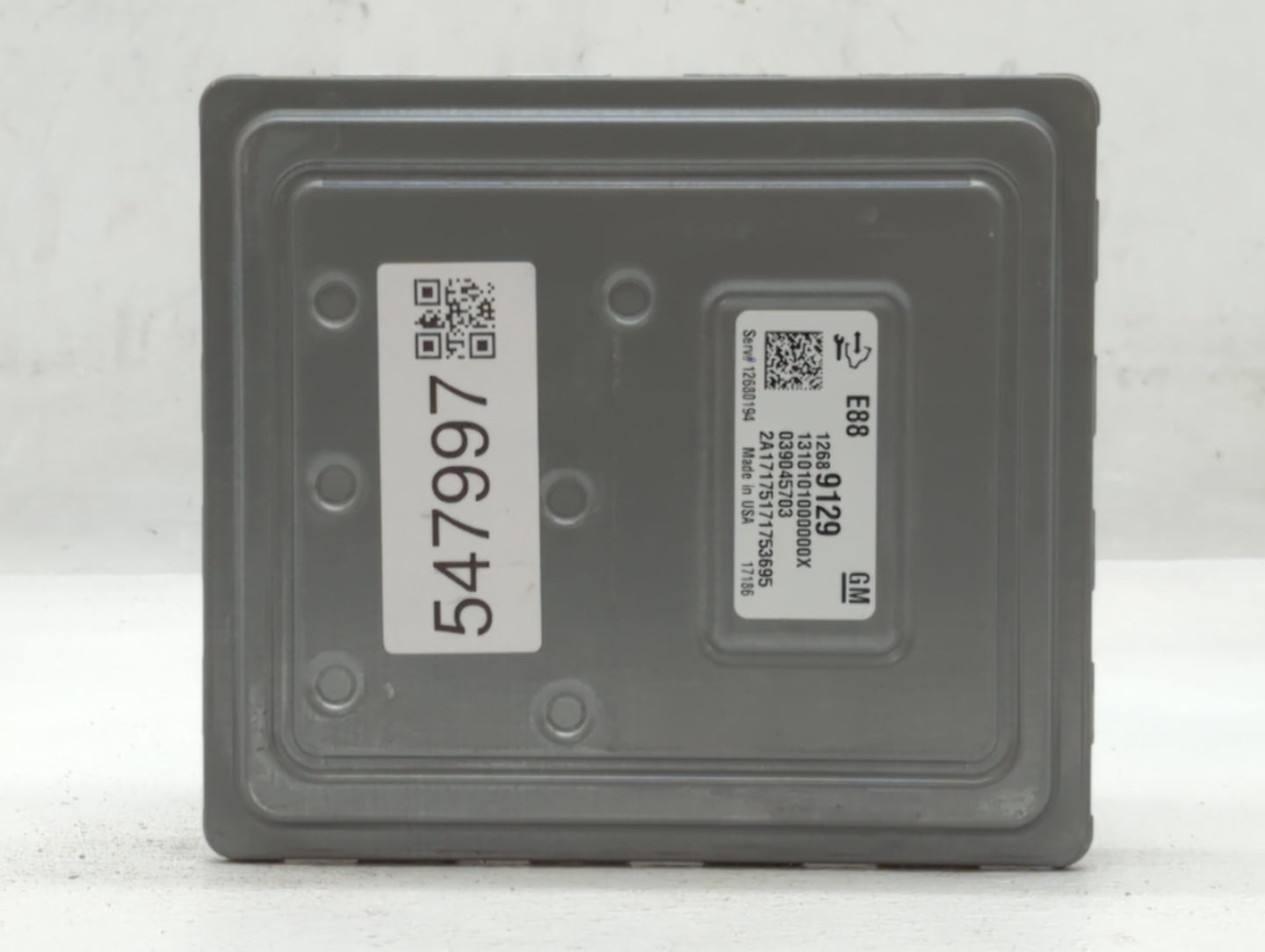 2018-2019 Chevrolet Malibu PCM Engine Control Computer ECU ECM PCU OEM P/N:12691559 12699666, 12697426 Fits Fits 2018 2019 O