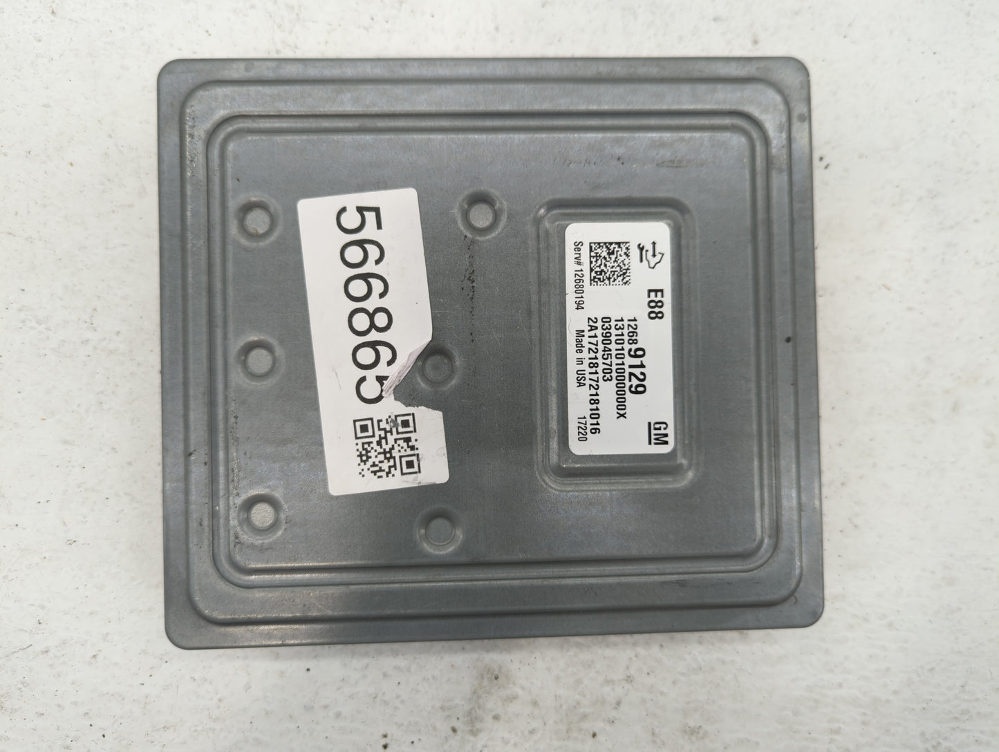2018-2019 Chevrolet Malibu PCM Engine Control Computer ECU ECM PCU OEM P/N:12689129, 12691559, 12699666 Fits Fits 2018 2019 