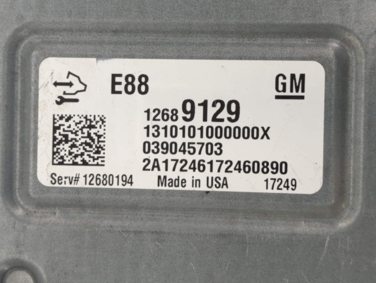 2018-2019 Chevrolet Malibu PCM Engine Control Computer ECU ECM PCU OEM P/N:12689129, 12691559, 12699666, 12697426 Fits 2018 