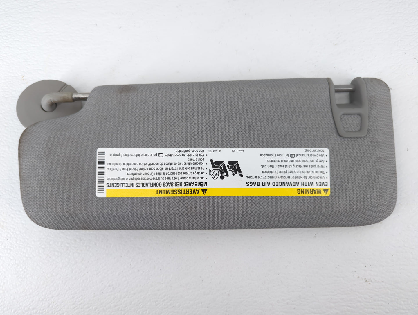 2016-2021 Chevrolet Malibu Sun Visor Shade Replacement Driver Left Mirror Fits Fits 2016 2017 2018 2019 2020 2021 OEM Used A