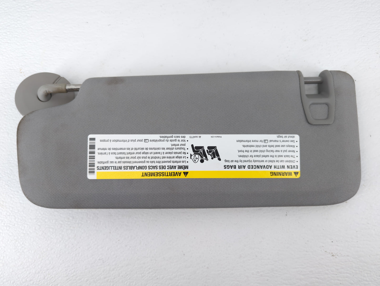 2016-2021 Chevrolet Malibu Sun Visor Shade Replacement Driver Left Mirror Fits Fits 2016 2017 2018 2019 2020 2021 OEM Used A