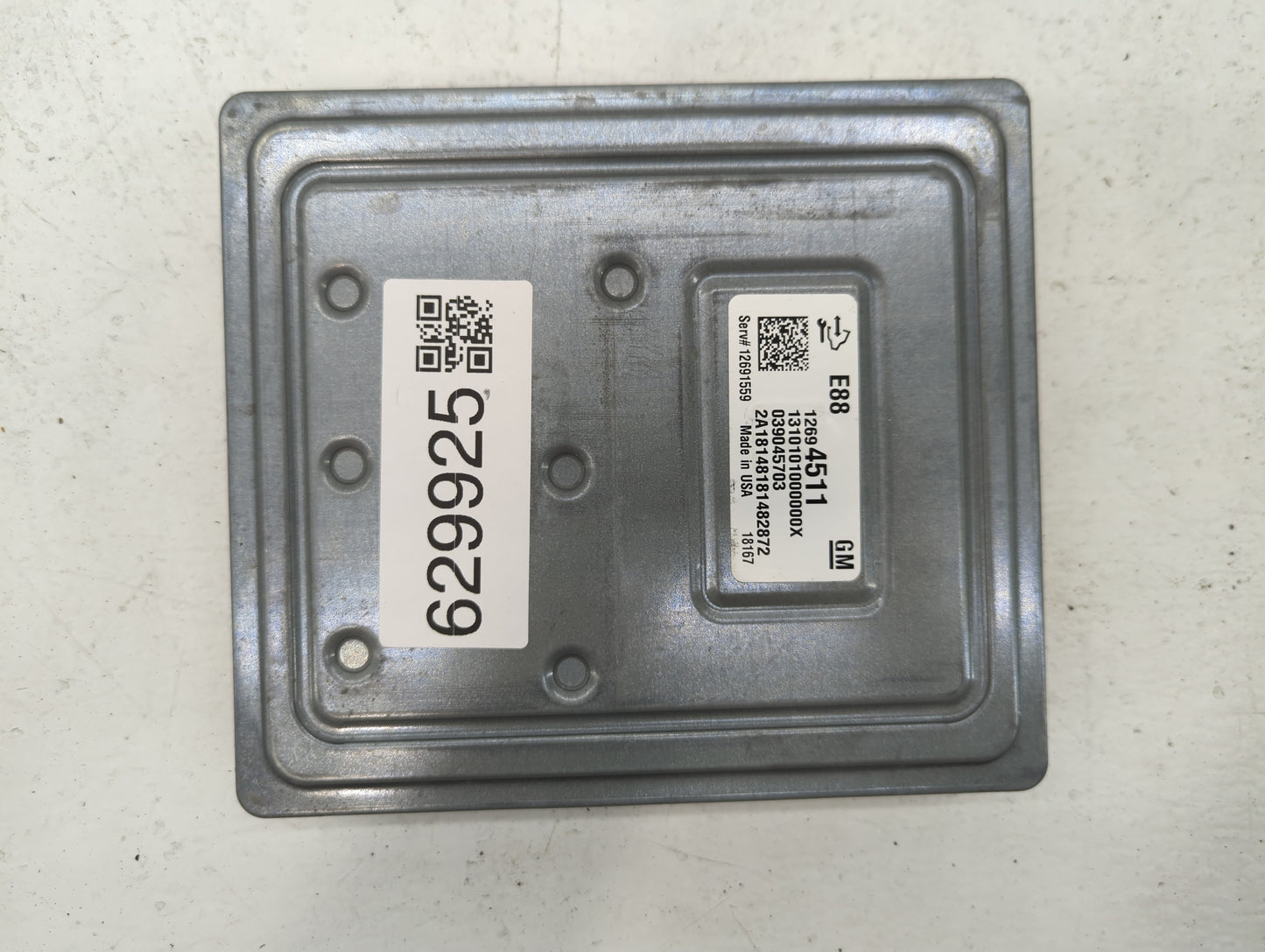 2018-2019 Chevrolet Malibu PCM Engine Control Computer ECU ECM PCU OEM P/N:12694511 Fits Fits 2018 2019 OEM Used Auto Parts 