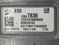 2018-2019 Chevrolet Malibu PCM Engine Control Computer ECU ECM PCU OEM P/N:12687836 Fits Fits 2018 2019 OEM Used Auto Parts 
