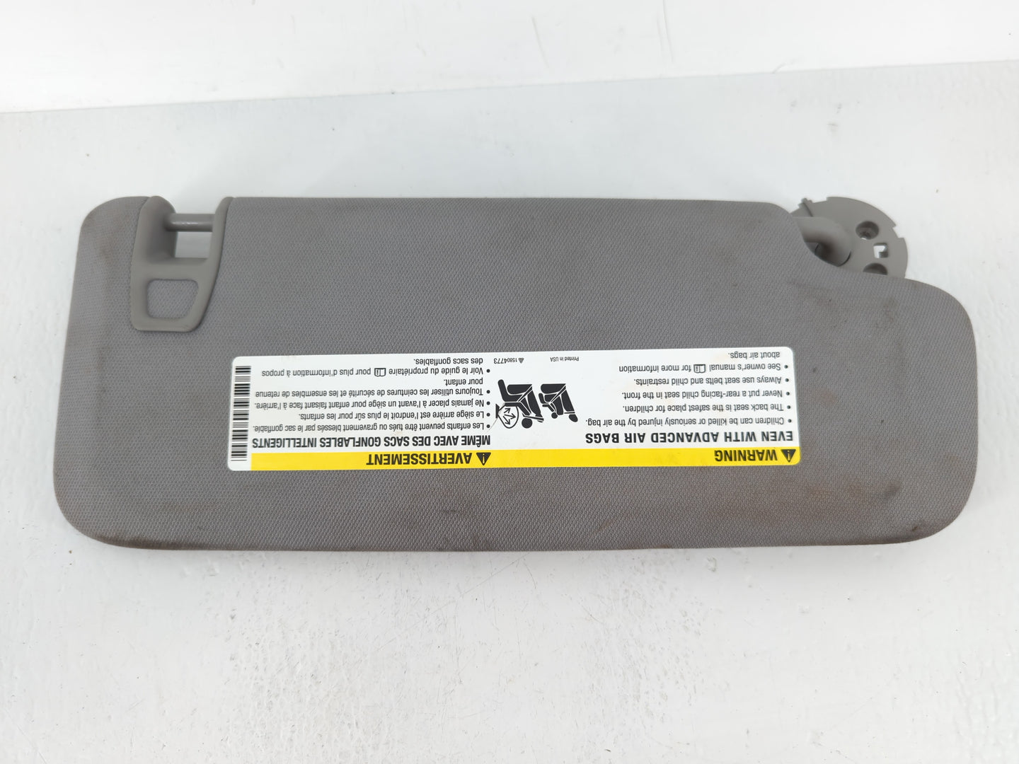 2016-2021 Chevrolet Malibu Sun Visor Shade Replacement Passenger Right Mirror Fits Fits 2016 2017 2018 2019 2020 2021 OEM Us