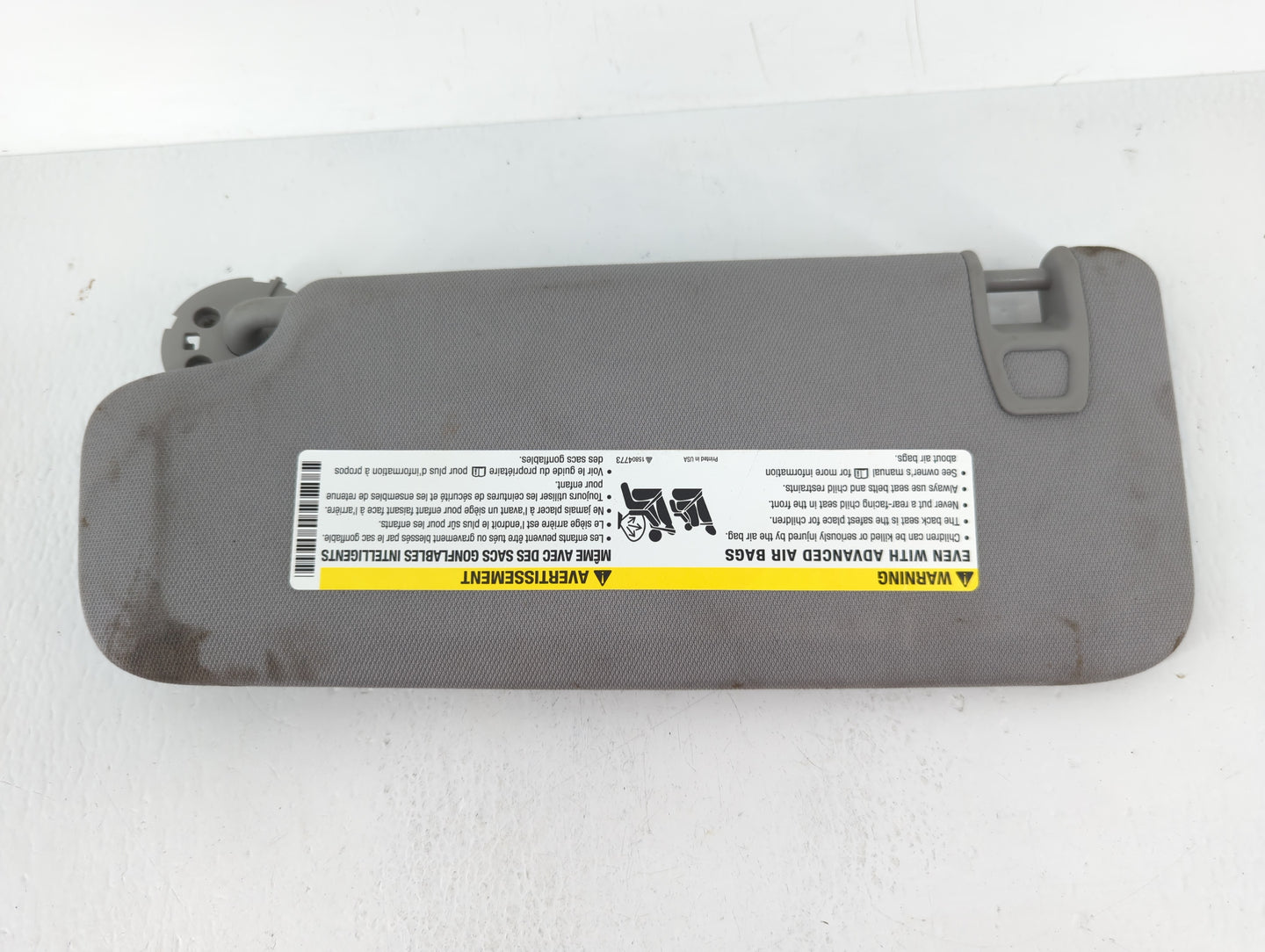 2016-2021 Chevrolet Malibu Sun Visor Shade Replacement Driver Left Mirror Fits Fits 2016 2017 2018 2019 2020 2021 OEM Used A