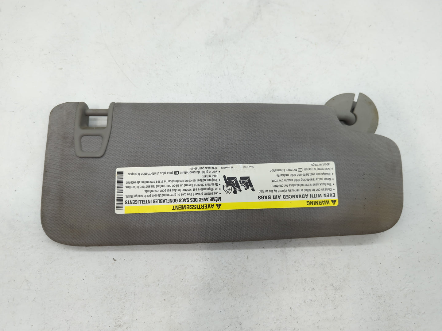 2016-2021 Chevrolet Malibu Sun Visor Shade Replacement Driver Left Mirror Fits Fits 2016 2017 2018 2019 2020 2021 OEM Used A