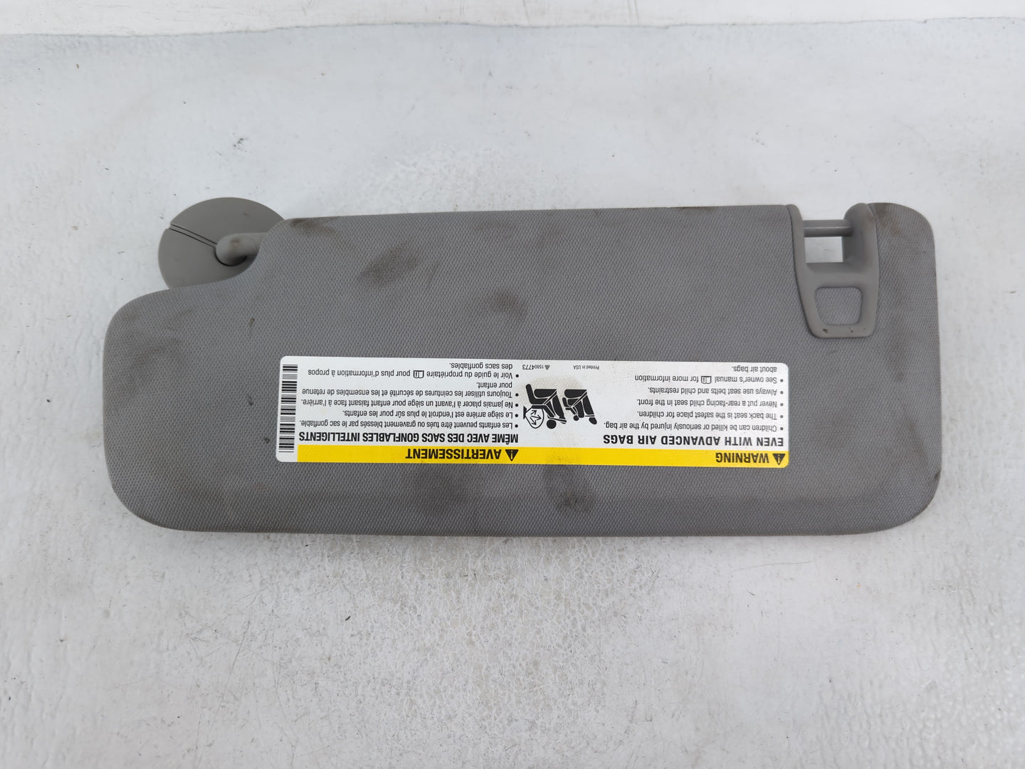 2016-2021 Chevrolet Malibu Sun Visor Shade Replacement Passenger Right Mirror Fits Fits 2016 2017 2018 2019 2020 2021 OEM Us