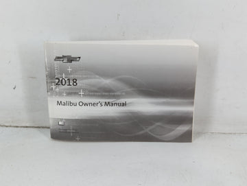 2018 Chevrolet Malibu Owners Manual Book Guide P/N:23378946 A OEM Used Auto Parts - Oemusedautoparts1.com