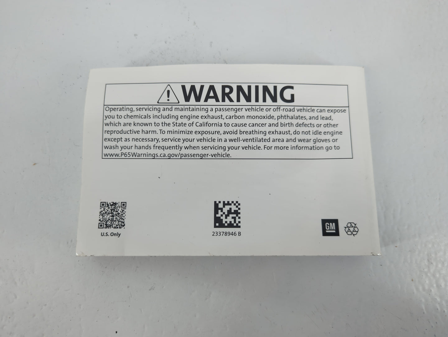 2018 Chevrolet Malibu Owners Manual Book Guide P/N:23378946 B OEM Used Auto Parts - Oemusedautoparts1.com