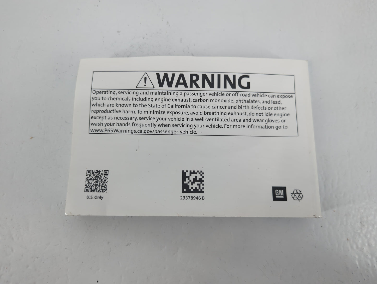 2018 Chevrolet Malibu Owners Manual Book Guide P/N:23378946 B OEM Used Auto Parts - Oemusedautoparts1.com
