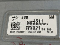 2018-2019 Chevrolet Malibu PCM Engine Control Computer ECU ECM PCU OEM P/N:12694511 Fits Fits 2018 2019 OEM Used Auto Parts 