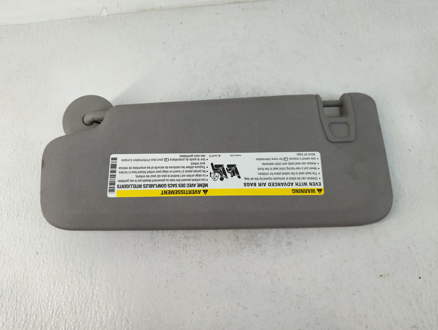 2016-2021 Chevrolet Malibu Sun Visor Shade Replacement Passenger Right Mirror Fits Fits 2016 2017 2018 2019 2020 2021 OEM Us