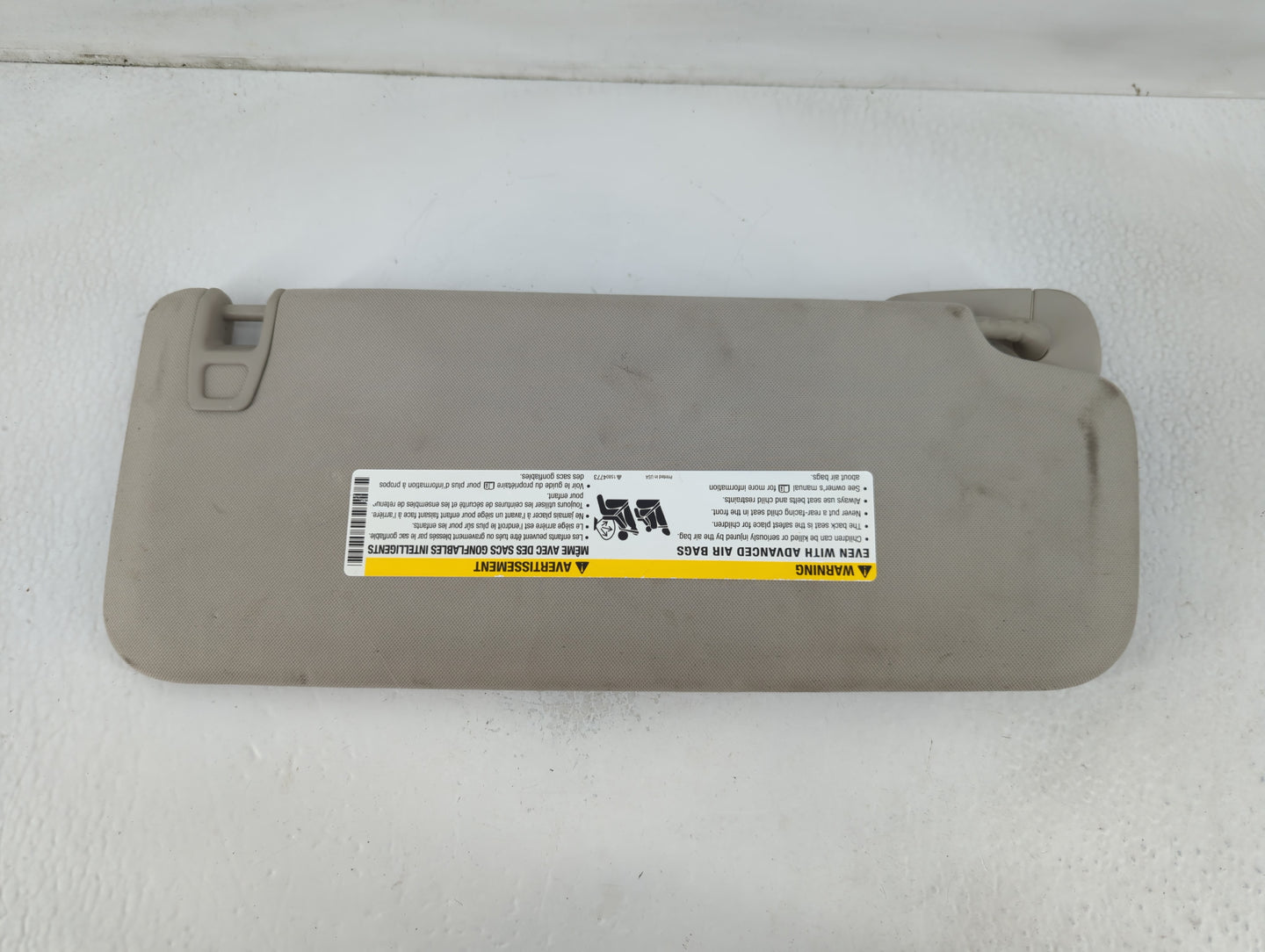 2016-2021 Chevrolet Malibu Sun Visor Shade Replacement Driver Left Mirror Fits Fits 2016 2017 2018 2019 2020 2021 OEM Used A