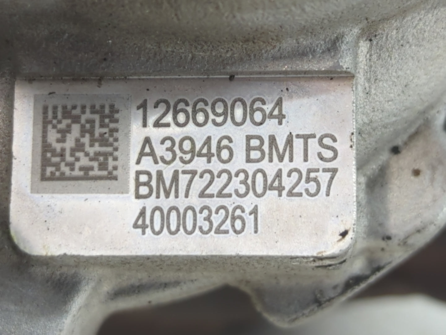 2016 Malibu Turbocharger Turbo Charger Super Charger Supercharger - Oemusedautoparts1.com