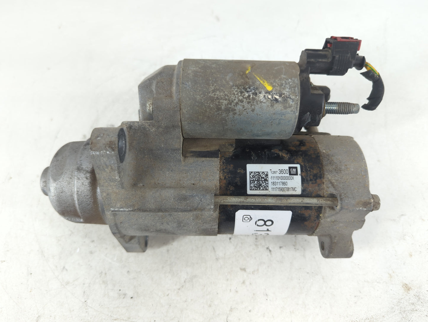 2017-2021 Chevrolet Malibu Car Starter Motor Solenoid OEM P/N:12673600 Fits Fits 2017 2018 2019 2020 2021 2022 OEM Used Auto