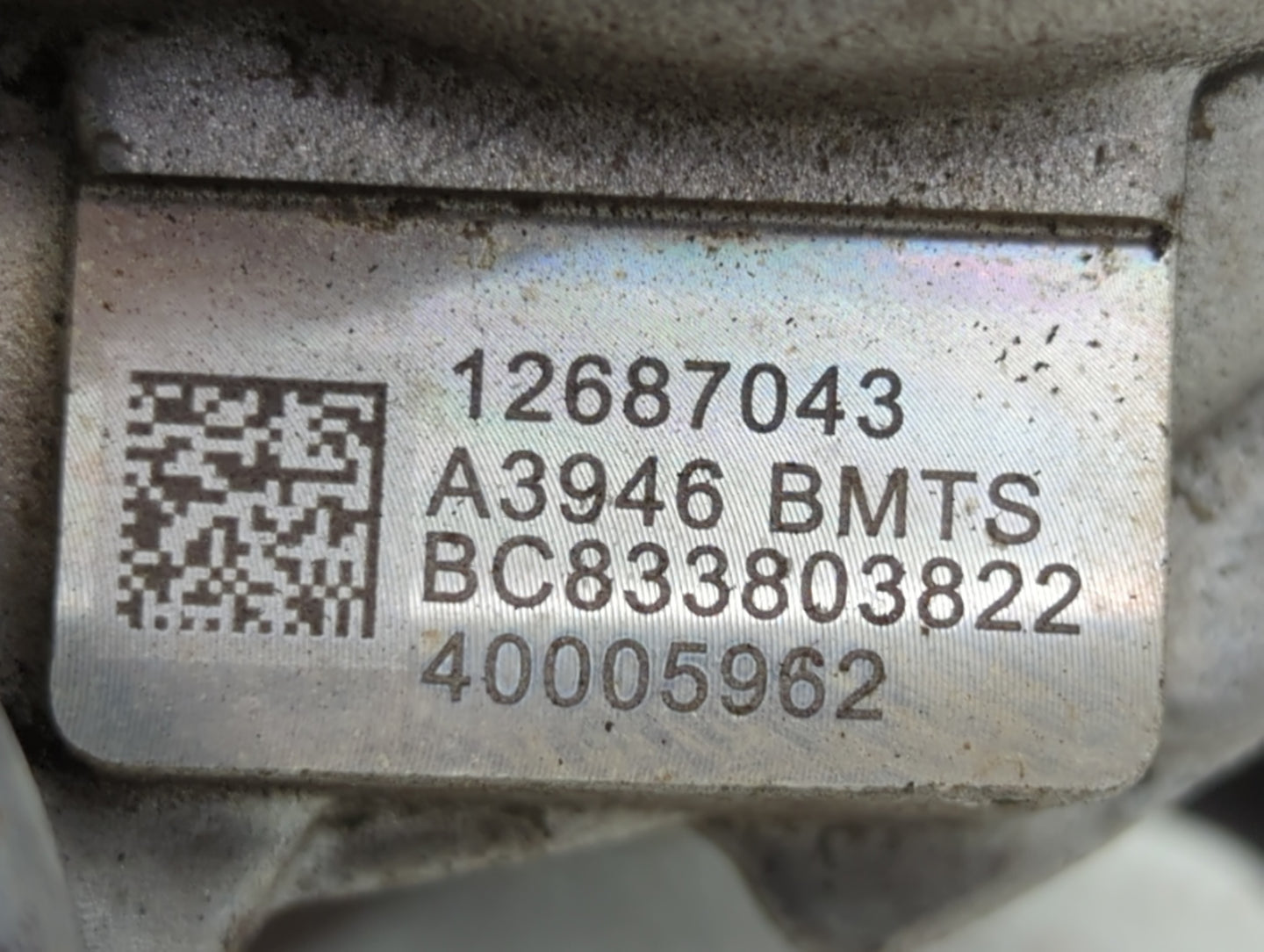 2016 Malibu Turbocharger Turbo Charger Super Charger Supercharger - Oemusedautoparts1.com
