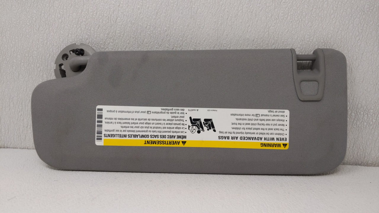 2018 Chevrolet Malibu Sun Visor Shade Replacement Passenger Right Mirror Fits Fits 2016 2017 2019 OEM Used Auto Parts - Oemu