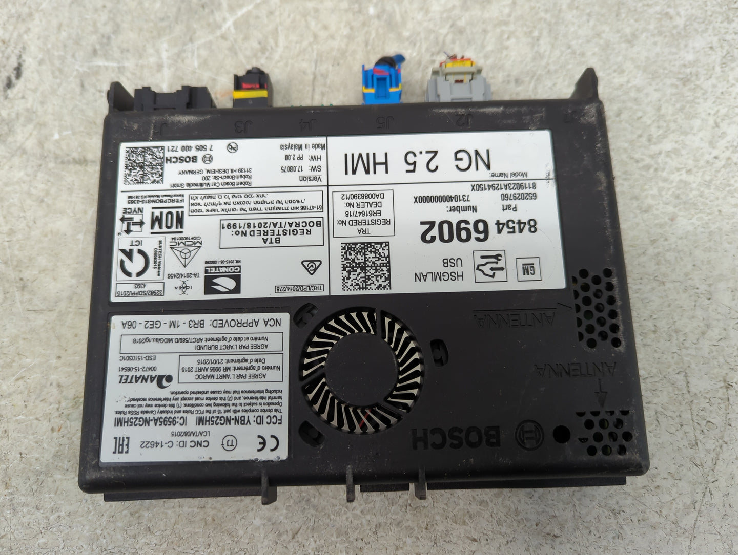 2018 Chevrolet Silverado Radio AM FM Cd Player Receiver Replacement P/N:84296482 Fits OEM Used Auto Parts - Oemusedautoparts