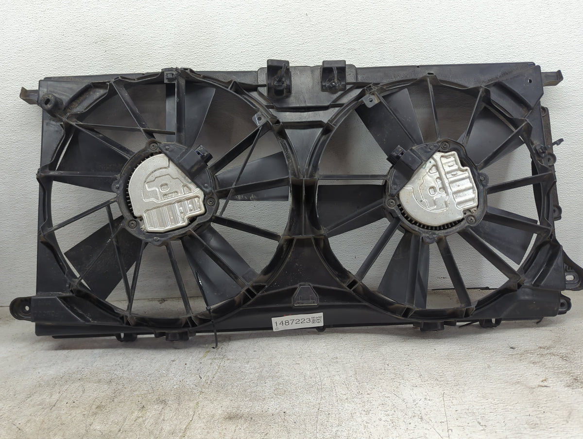 2018 Chevrolet Silverado Electric Radiator Cooling Fan Motor Assembly Fits OEM Used Auto Parts - Oemusedautoparts1.com