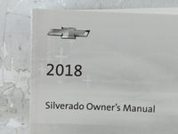 2018 Chevrolet Silverado 1500 Owners Manual Book Guide P/N:84016520 B OEM Used Auto Parts - Oemusedautoparts1.com
