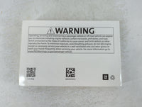 2018 Chevrolet Silverado 1500 Owners Manual Book Guide P/N:84016520 B OEM Used Auto Parts - Oemusedautoparts1.com