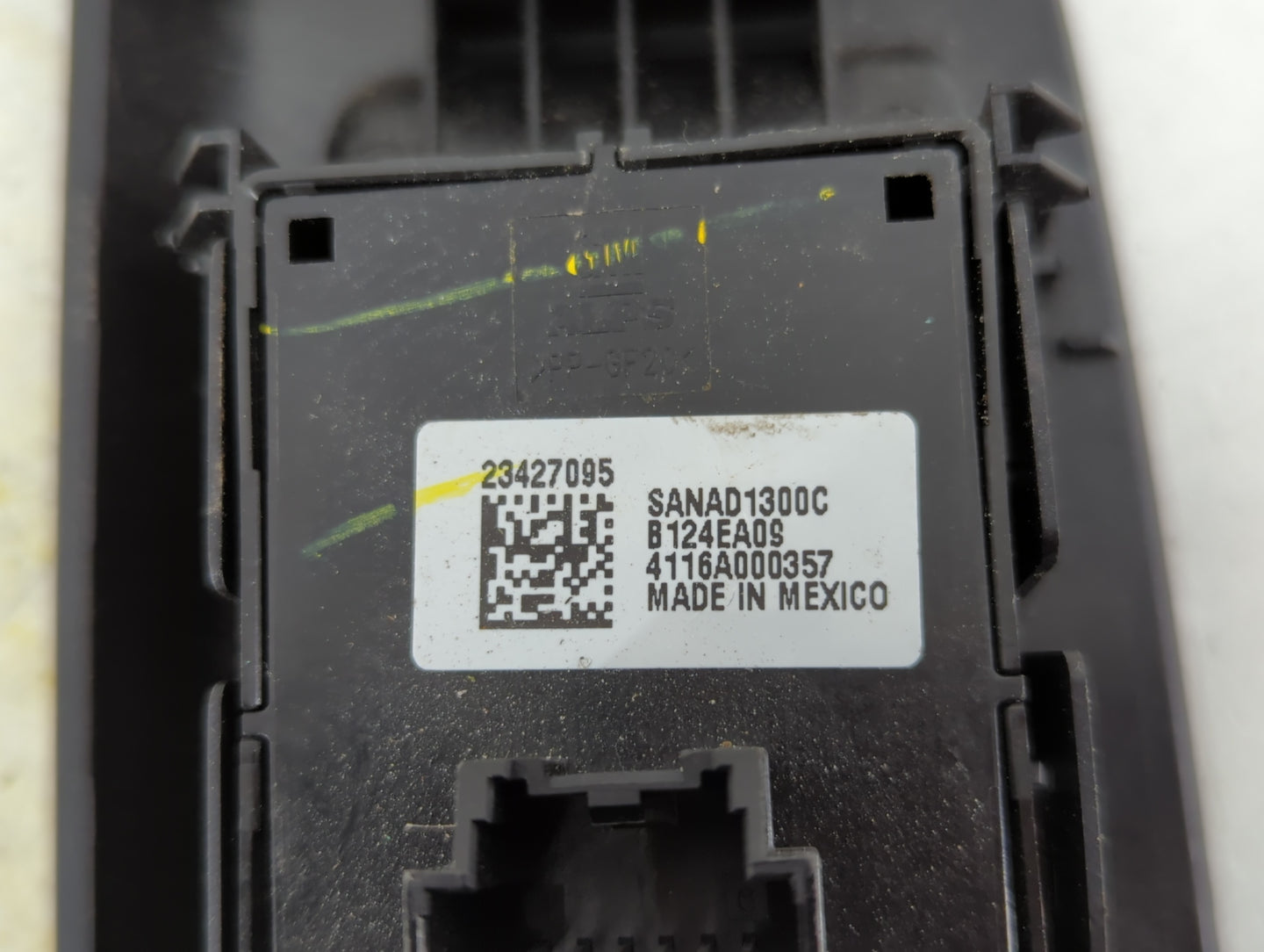 2014-2019 Chevrolet Silverado 1500 Master Power Window Switch Replacement Driver Side Left P/N:23427095 Fits OEM Used Auto P