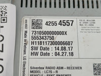 2017-2018 Chevrolet Silverado 1500 Radio AM FM Cd Player Receiver Replacement P/N:42554557 Fits Fits 2017 2018 2019 OEM Used