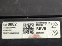 2018-2019 Chevrolet Silverado 1500 Instrument Cluster Speedometer Gauges P/N:84390802 Fits Fits 2018 2019 2020 OEM Used Auto