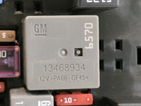 2016-2018 Chevrolet Silverado 1500 Fusebox Fuse Box Panel Relay Module P/N:84303177 Fits Fits 2016 2017 2018 OEM Used Auto P