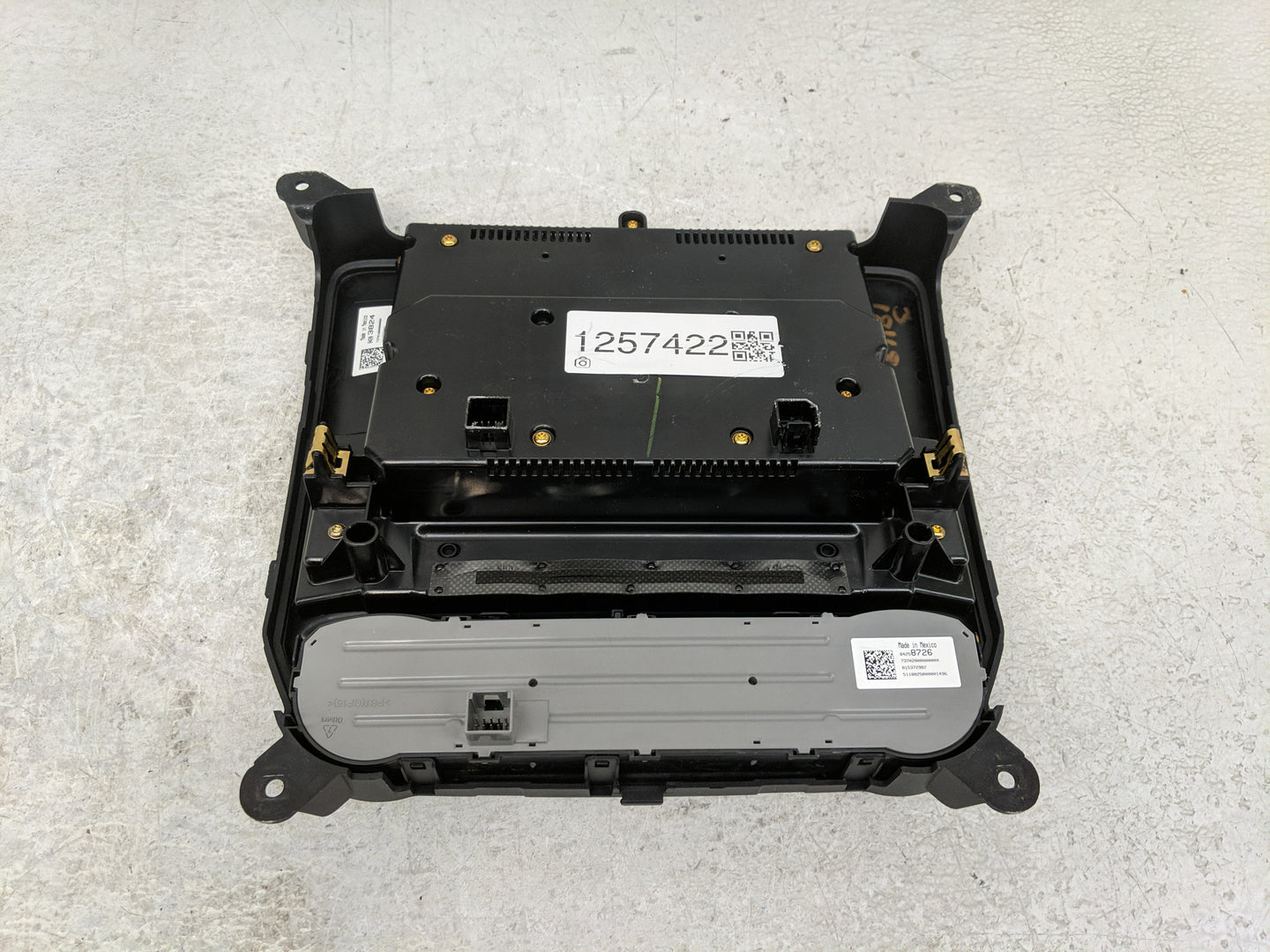 2018 Chevrolet Silverado 1500 Radio AM FM Cd Player Receiver Replacement P/N:84258726 Fits OEM Used Auto Parts - Oemusedauto