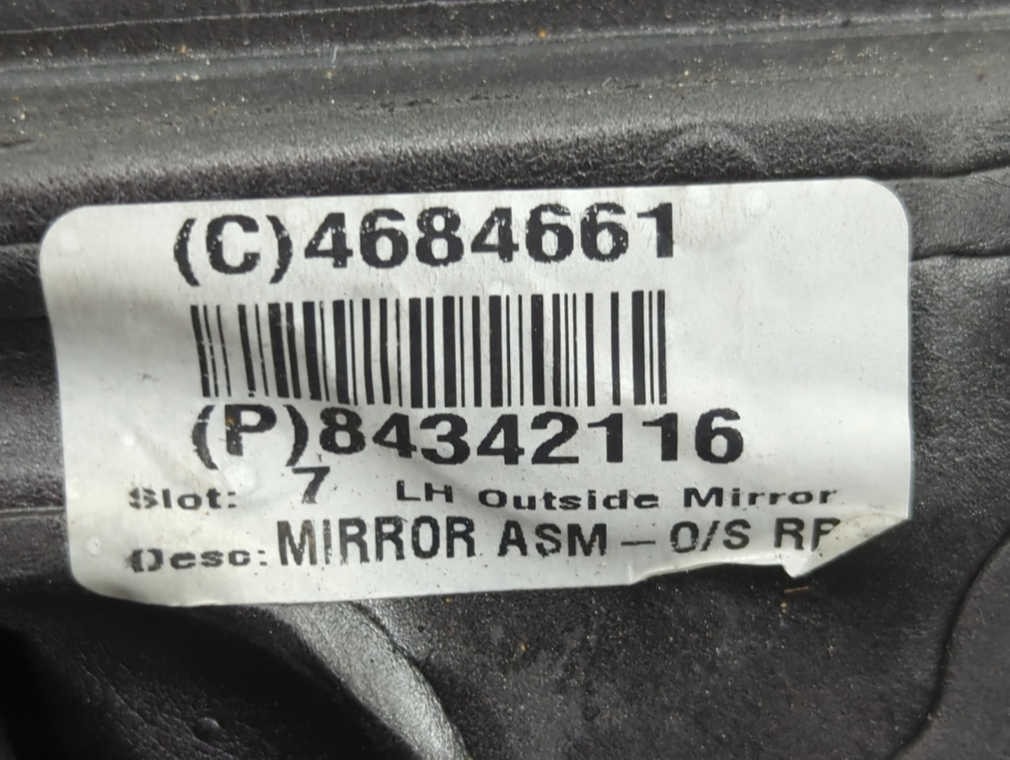 2014-2019 Chevrolet Silverado 1500 Passenger Side View Mirror - Right Door Mirror OEM Used - Oemusedautoparts1.com