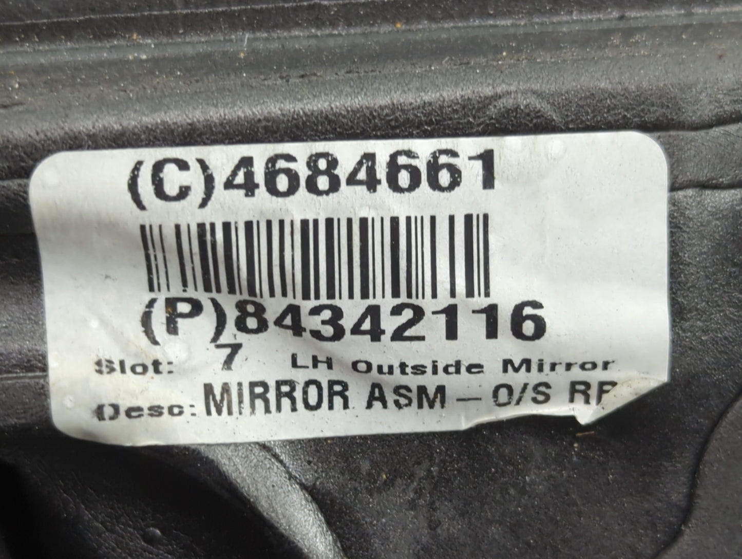 2014-2019 Chevrolet Silverado 1500 Passenger Side View Mirror - Right Door Mirror OEM Used - Oemusedautoparts1.com
