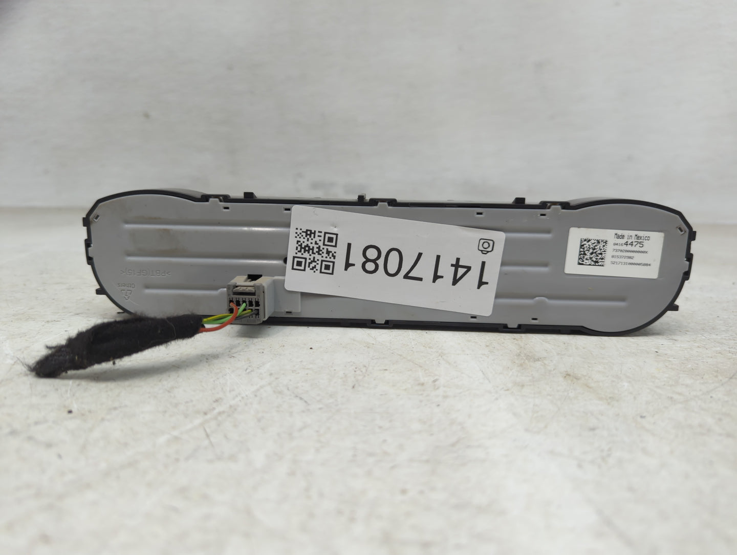 2014-2019 Chevrolet Silverado 1500 Climate Control Module Temperature AC/Heater Replacement P/N:84164475 Fits OEM Used Auto 