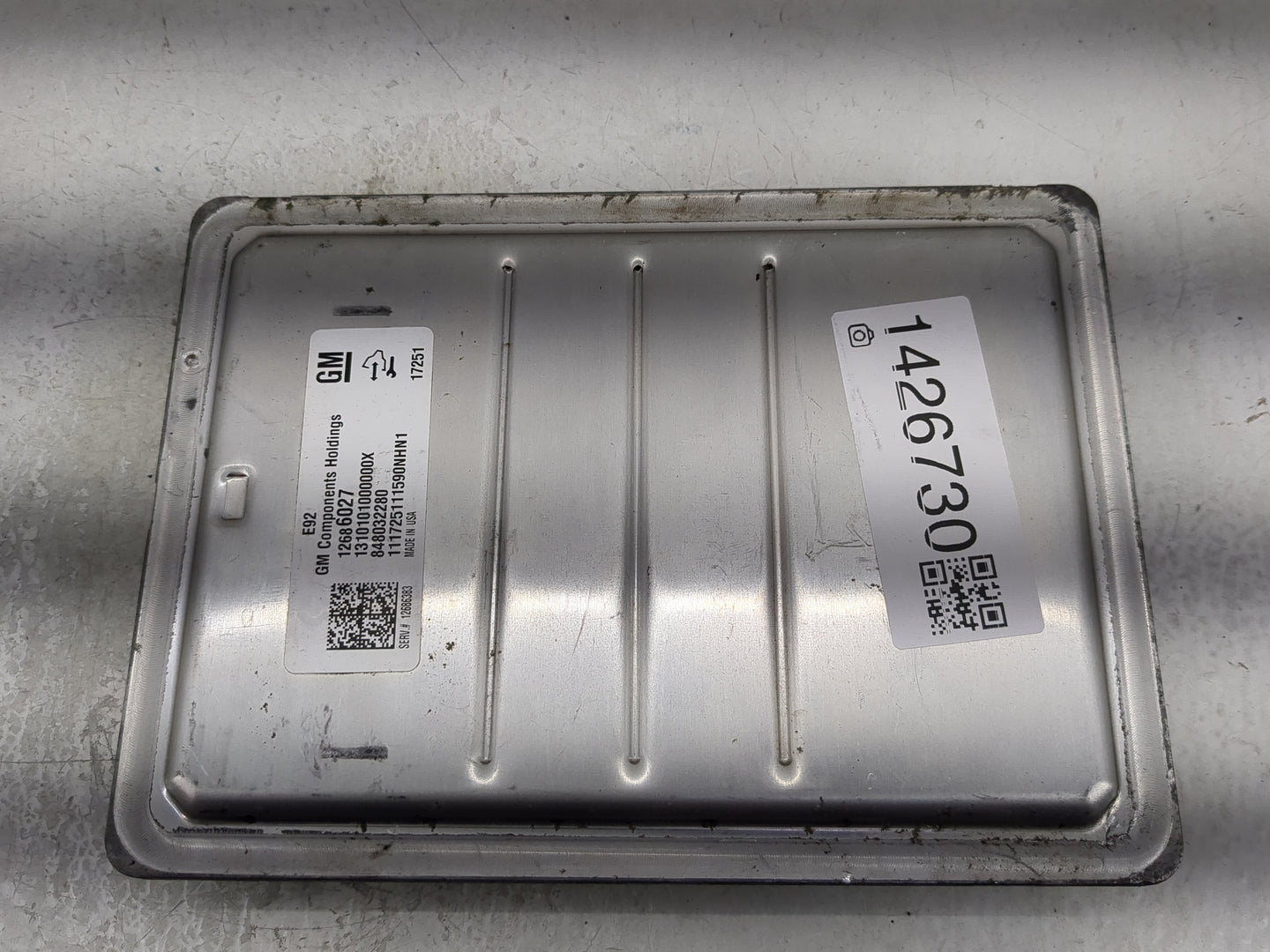 2018 Chevrolet Silverado 1500 PCM Engine Control Computer ECU ECM PCU OEM P/N:12686027 Fits Fits 2019 OEM Used Auto Parts - 