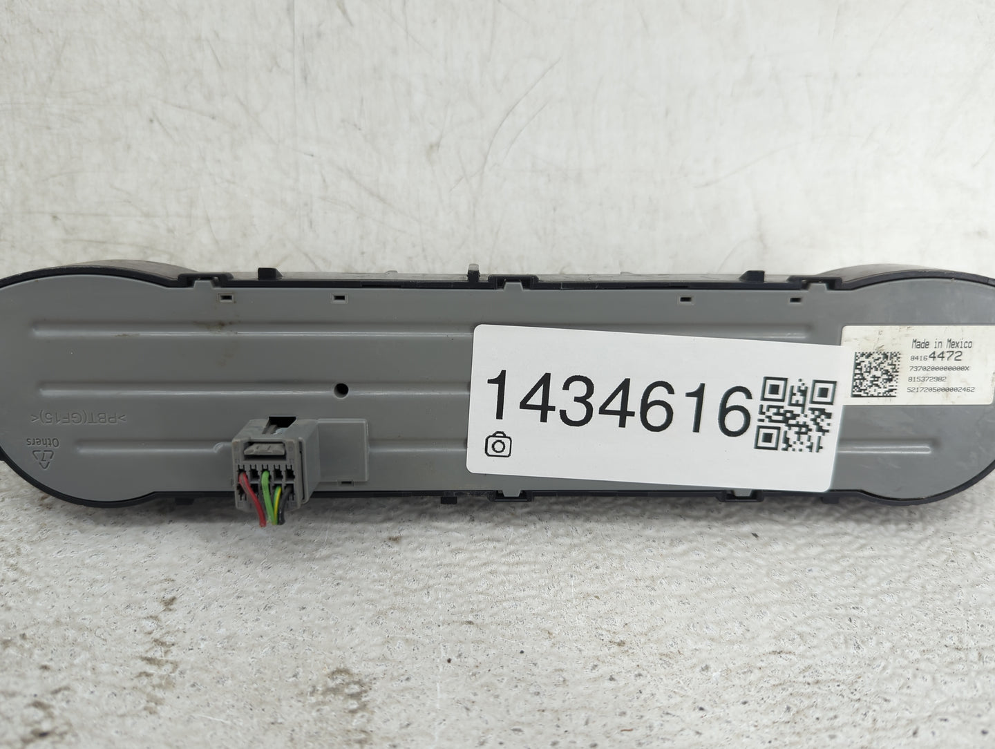 2014-2019 Chevrolet Silverado 1500 Climate Control Module Temperature AC/Heater Replacement P/N:84164472 7370200000000X Fits