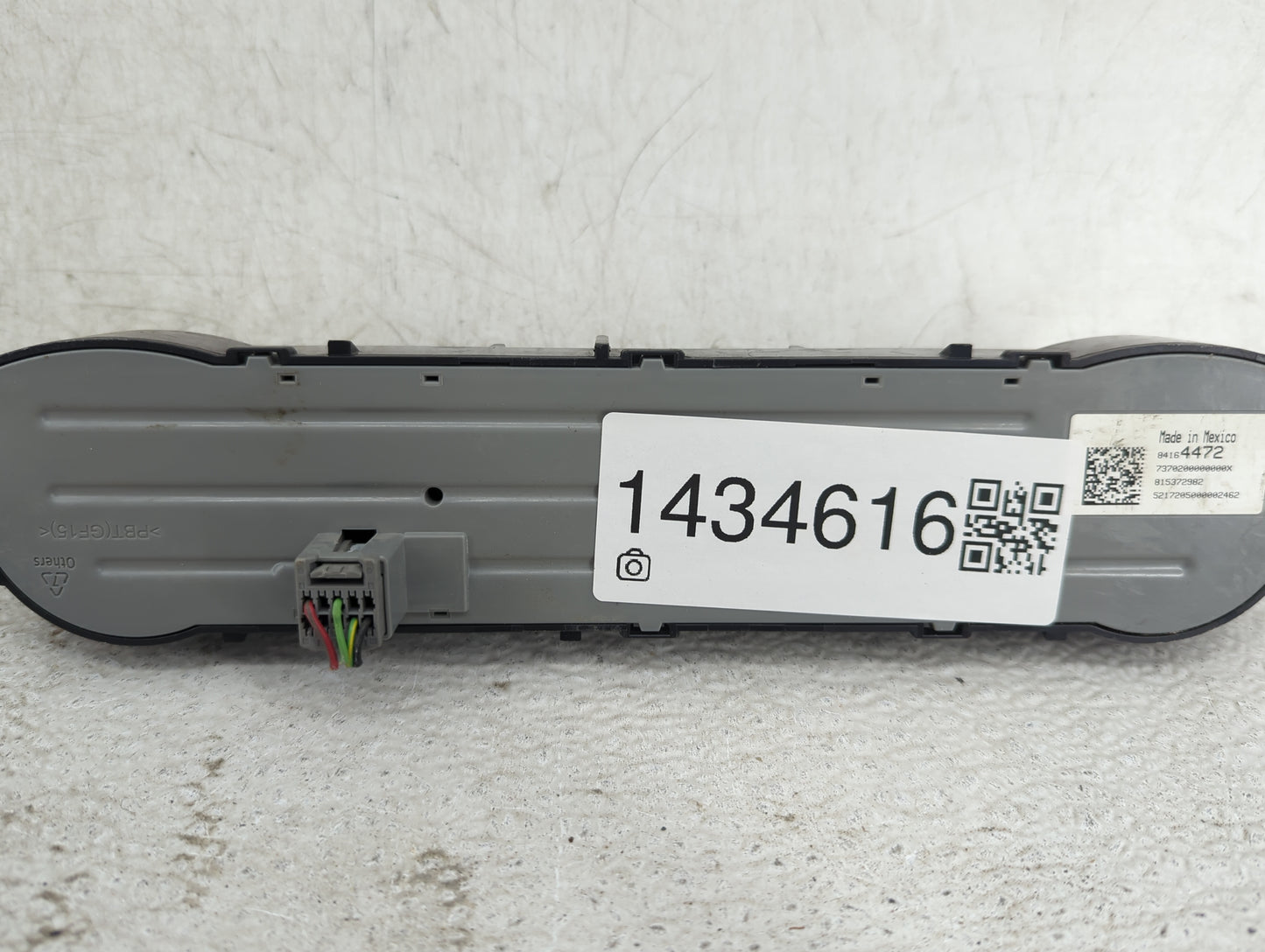 2014-2019 Chevrolet Silverado 1500 Climate Control Module Temperature AC/Heater Replacement P/N:84164472 7370200000000X Fits