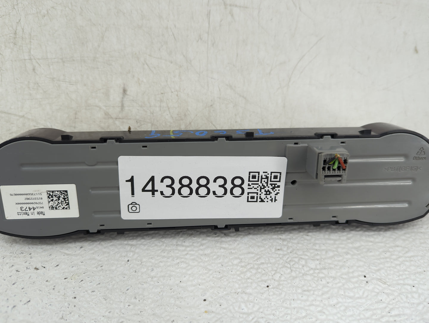 2014-2019 Chevrolet Silverado 1500 Climate Control Module Temperature AC/Heater Replacement P/N:84164473 Fits OEM Used Auto 