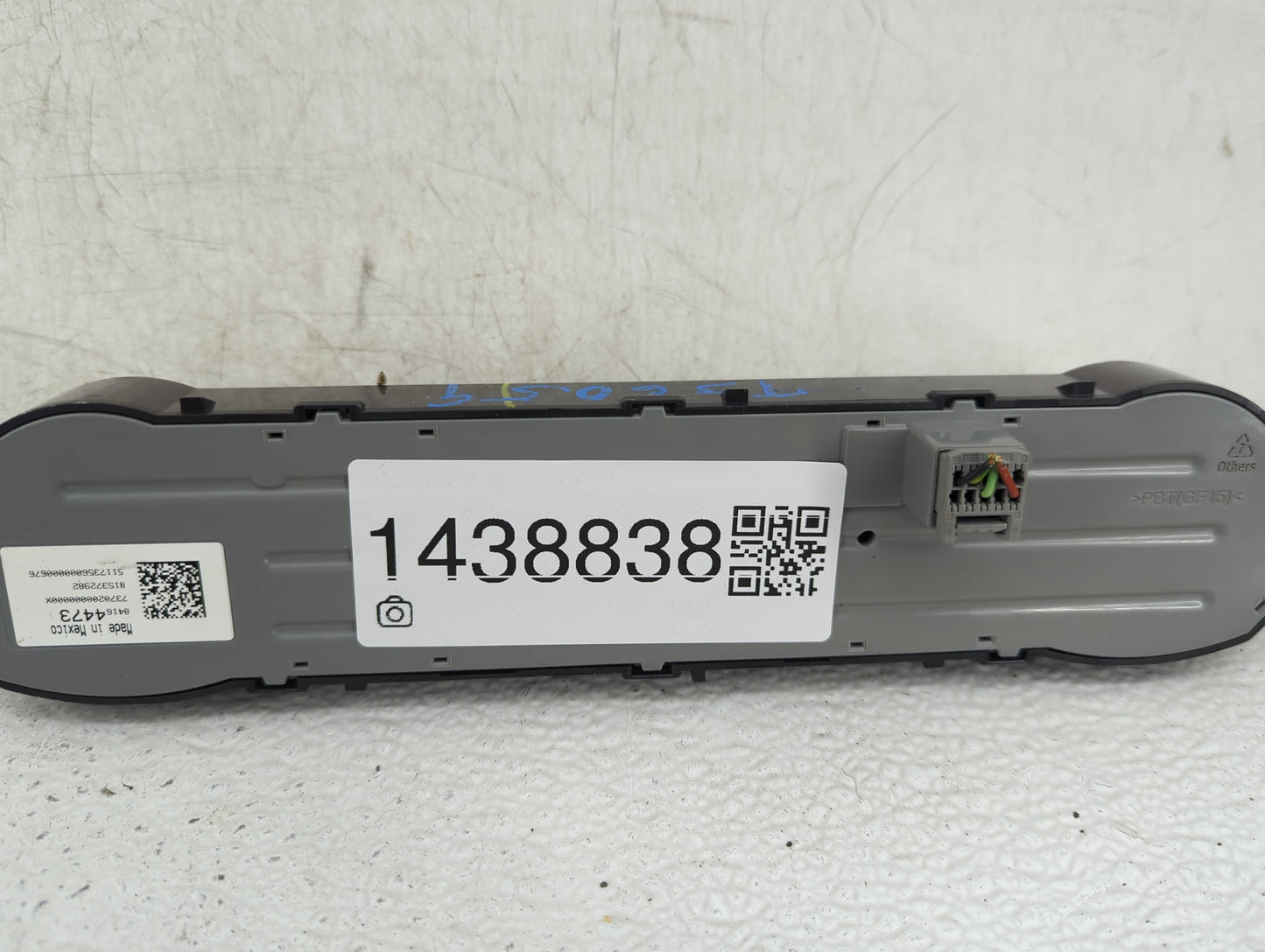 2014-2019 Chevrolet Silverado 1500 Climate Control Module Temperature AC/Heater Replacement P/N:84164473 Fits OEM Used Auto 