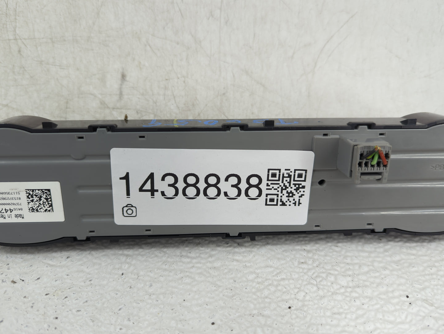 2014-2019 Chevrolet Silverado 1500 Climate Control Module Temperature AC/Heater Replacement P/N:84164473 Fits OEM Used Auto 
