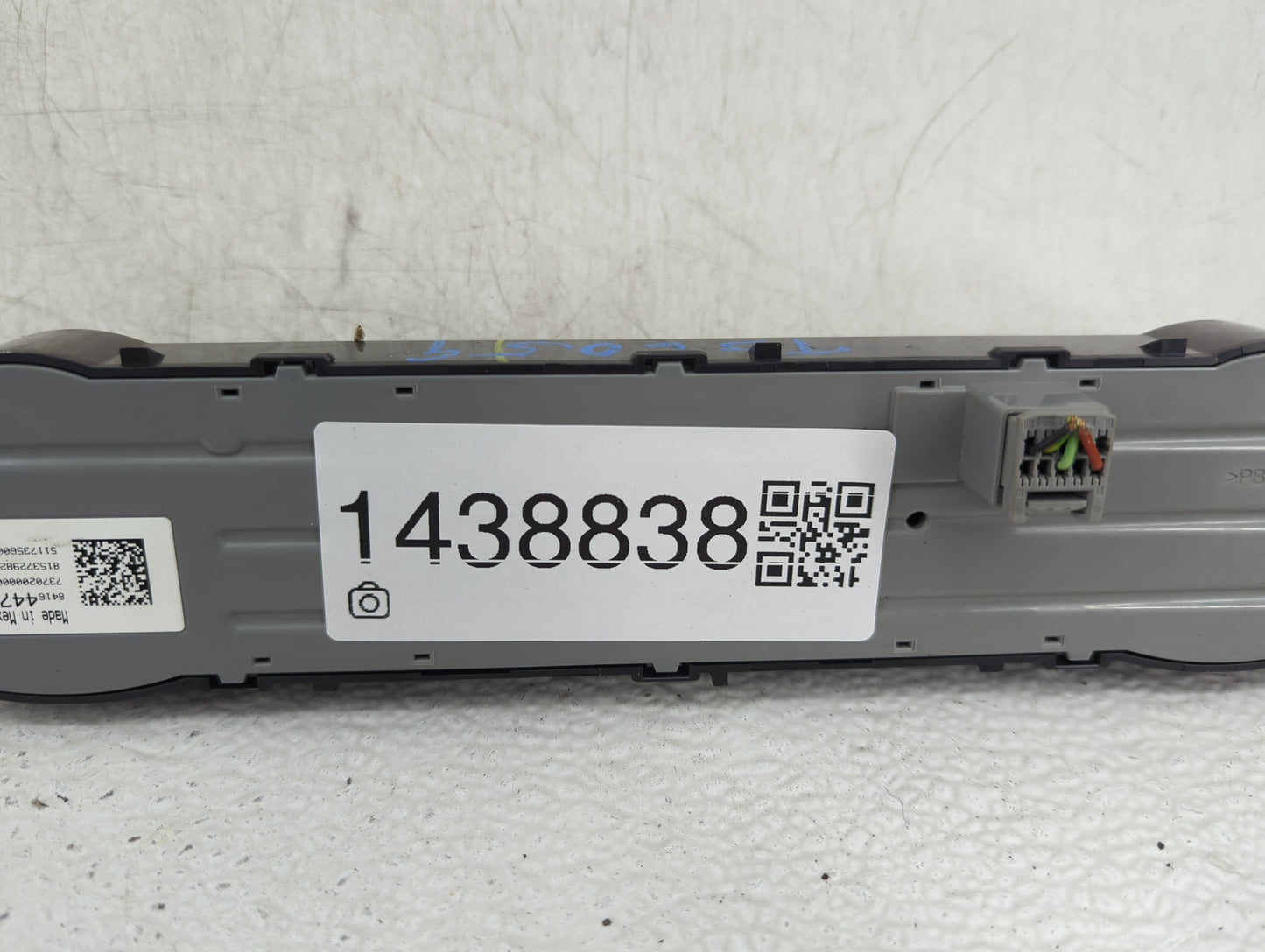 2014-2019 Chevrolet Silverado 1500 Climate Control Module Temperature AC/Heater Replacement P/N:84164473 Fits OEM Used Auto 
