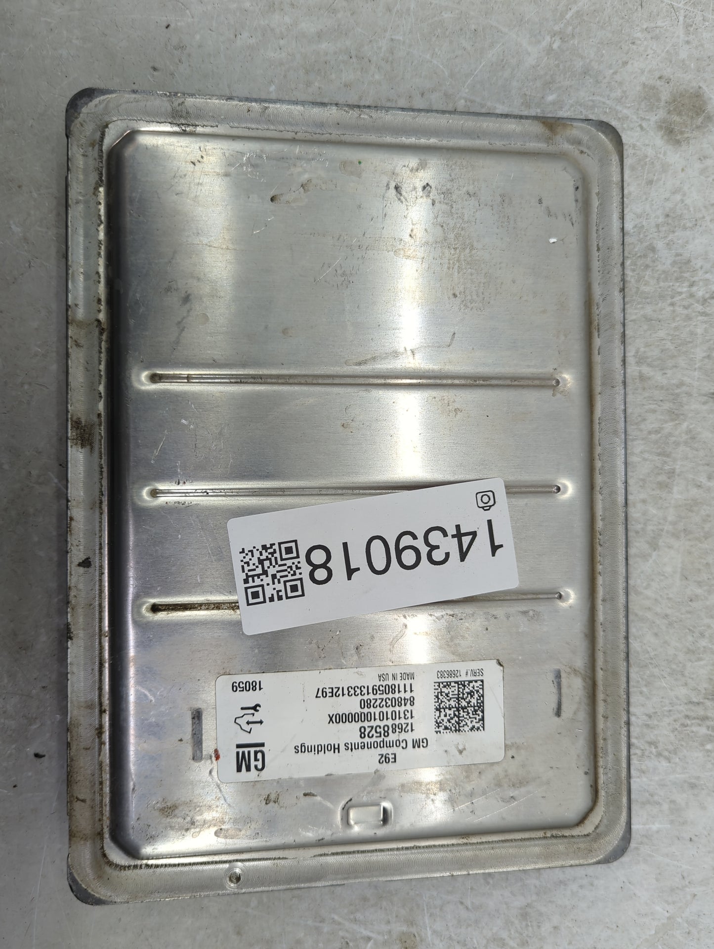 2016-2018 Chevrolet Silverado 1500 PCM Engine Control Computer ECU ECM PCU OEM P/N:12688528 12686383 Fits Fits 2016 2017 201